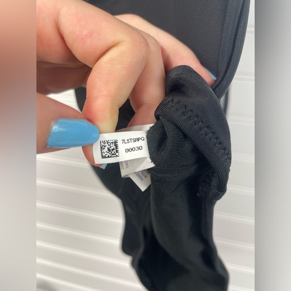 Aerie Black Full Coverage One Piece Padded Halter Neck Swimsuit S Women’s EUC - Picture 10 of 11